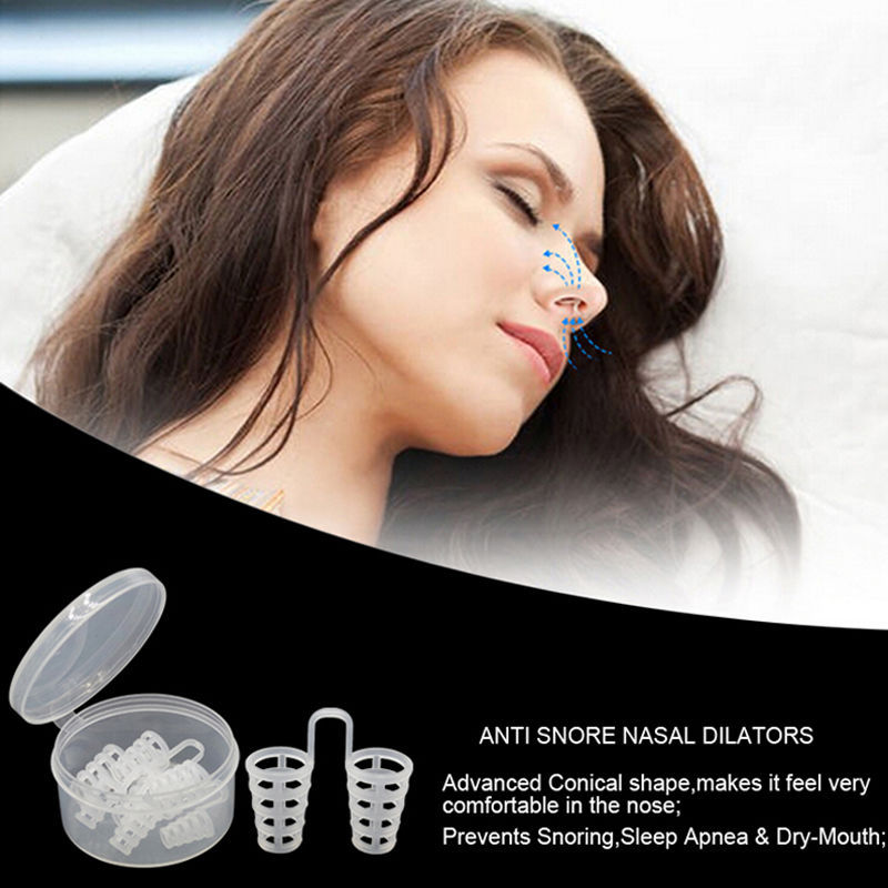 Mini Silicone Anti-Snoring Nasal Clip