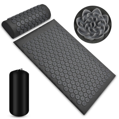 Acupressure Massage Mat & Pillow Set