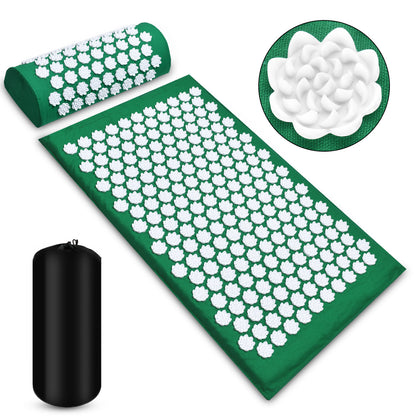 Acupressure Massage Mat & Pillow Set