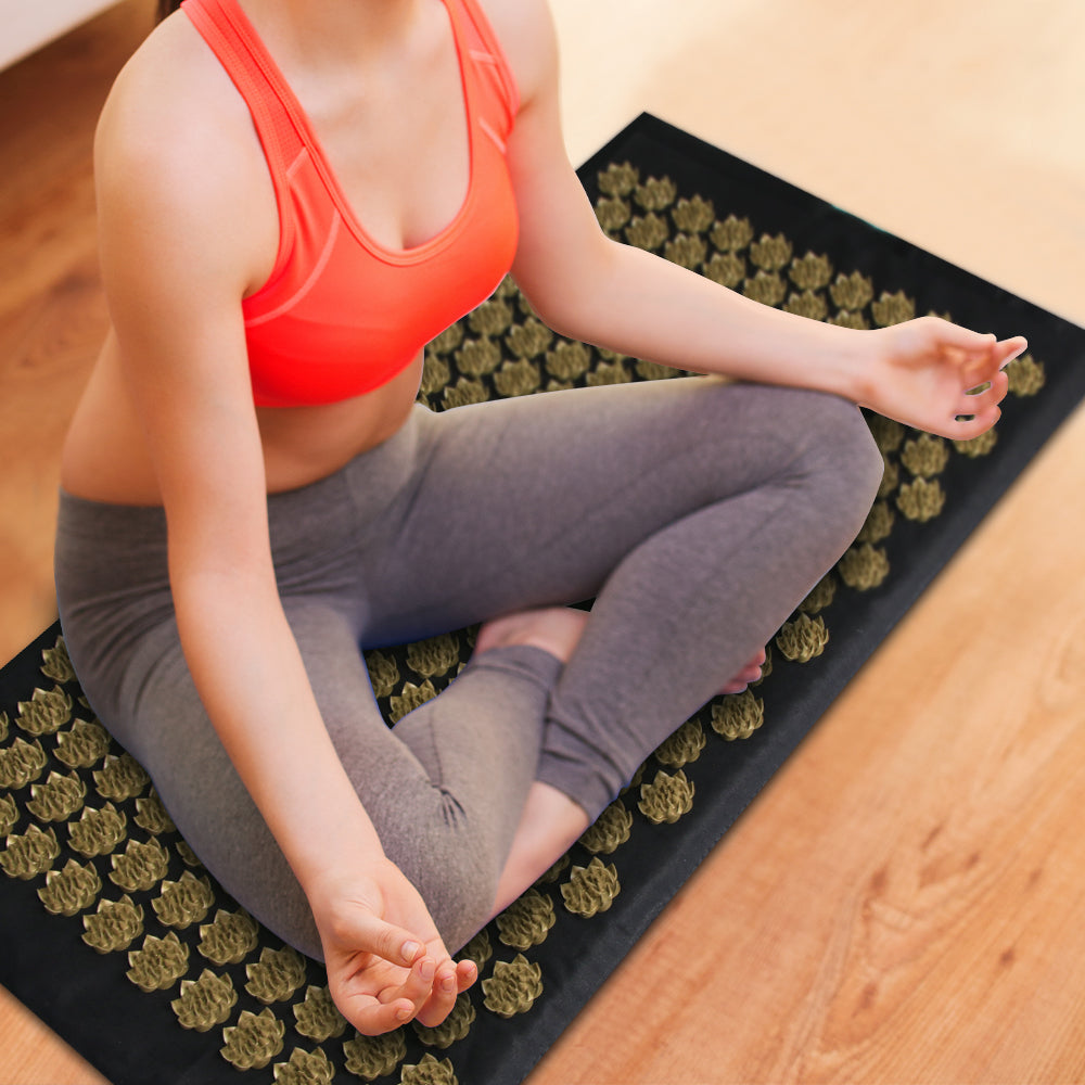 Acupressure Massage Mat & Pillow Set