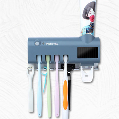 UV Sterilizer Toothpaste Dispenser