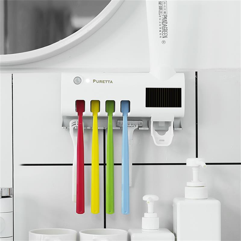 UV Sterilizer Toothpaste Dispenser