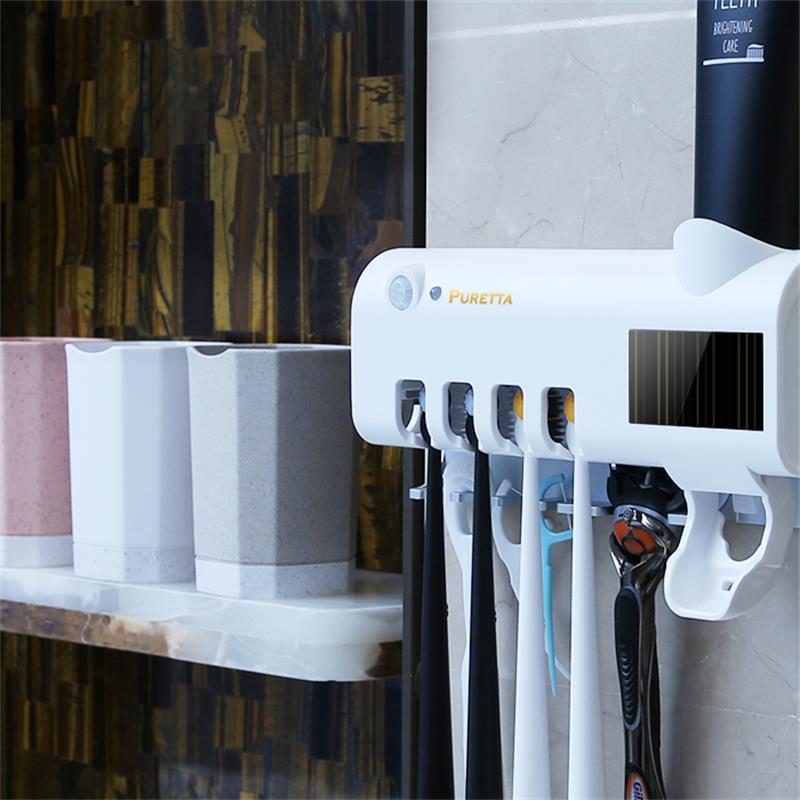 UV Sterilizer Toothpaste Dispenser