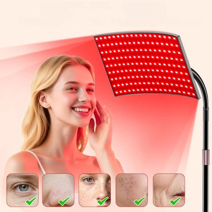 Red Light Therapy Floor Lamp